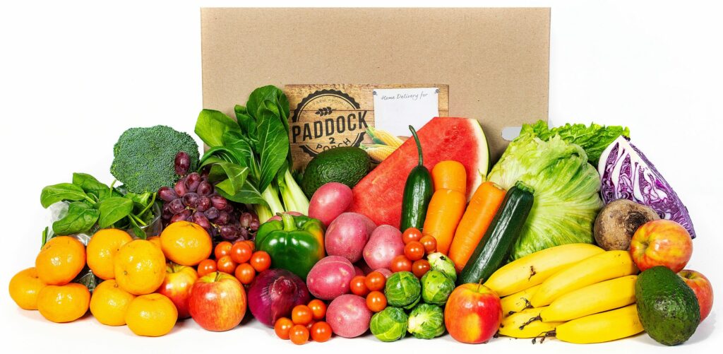 fruit and vegetable medium box