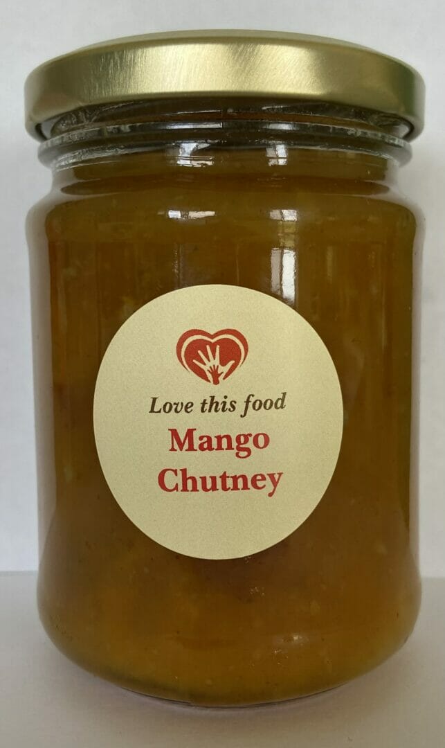 Mango Chutney Homemade 280ml (GF, VEG) Paddock 2 Porch