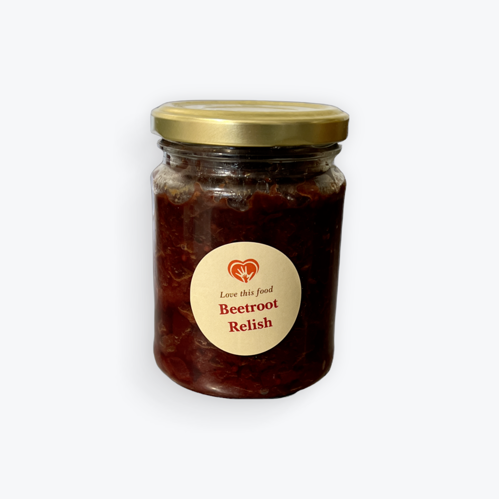 homemade beetroot relish