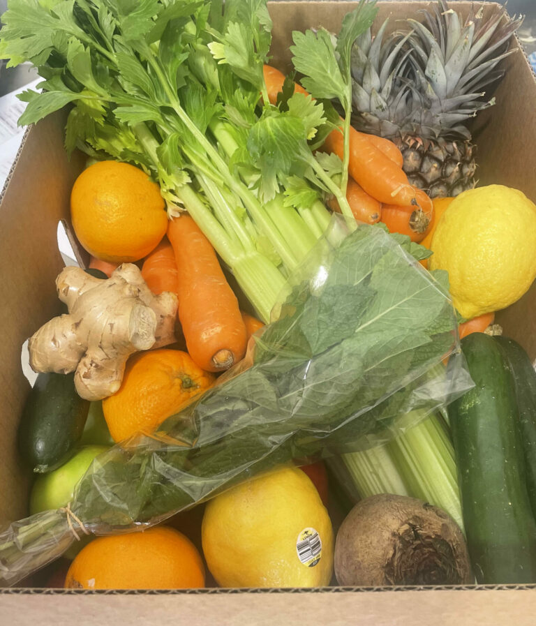 vegetable juicing box