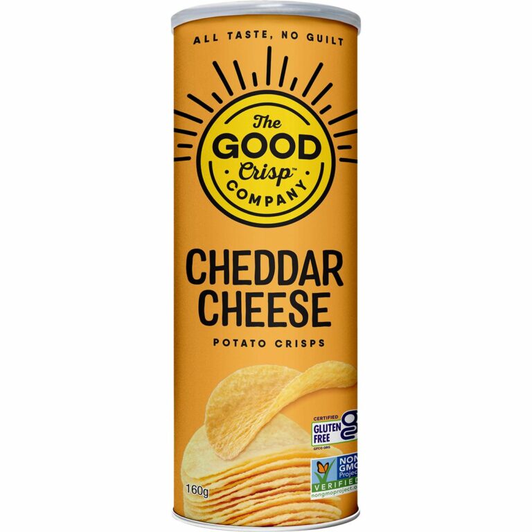 The Good Crisp company Cheddar Cheese potato crisps