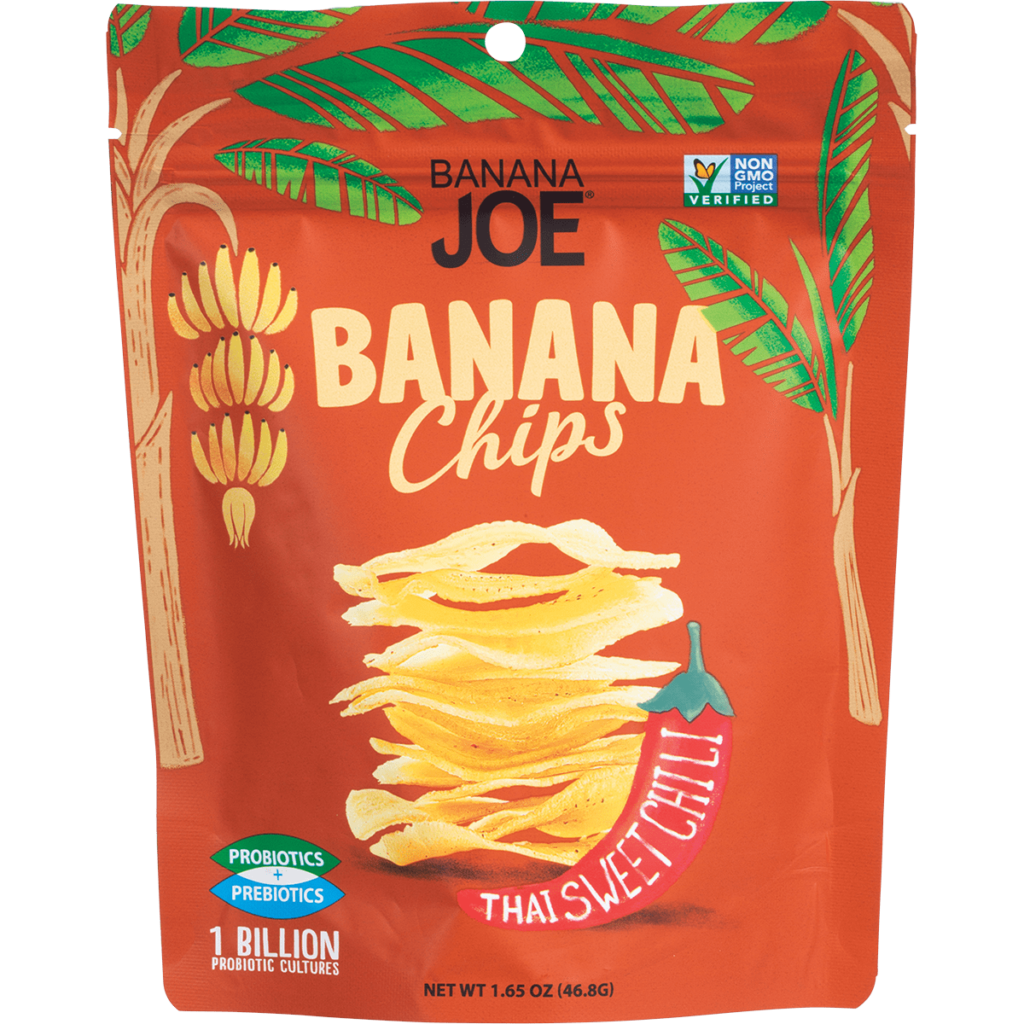 Banane Joe banana chips in Thai sweet chili
