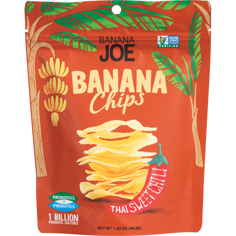Banane Joe banana chips in Thai sweet chili