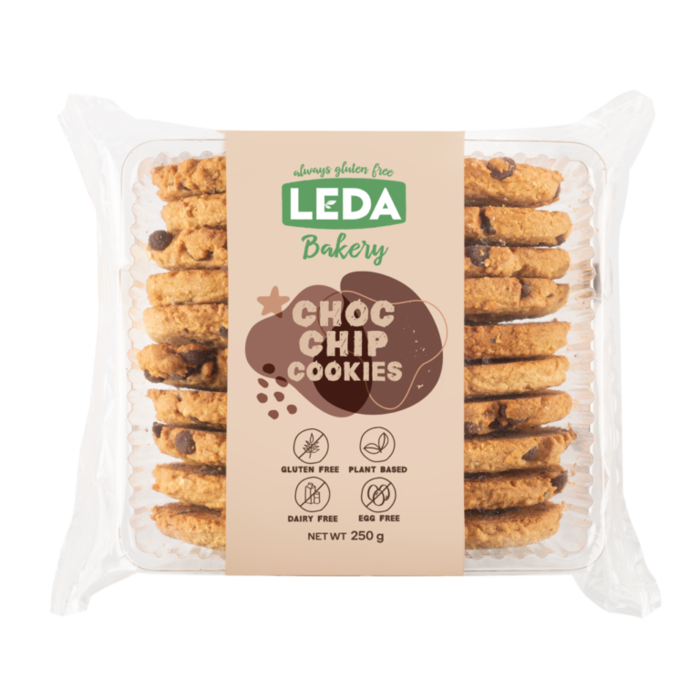 Leda Bakery Gluten Free Choc Chip Biscuits