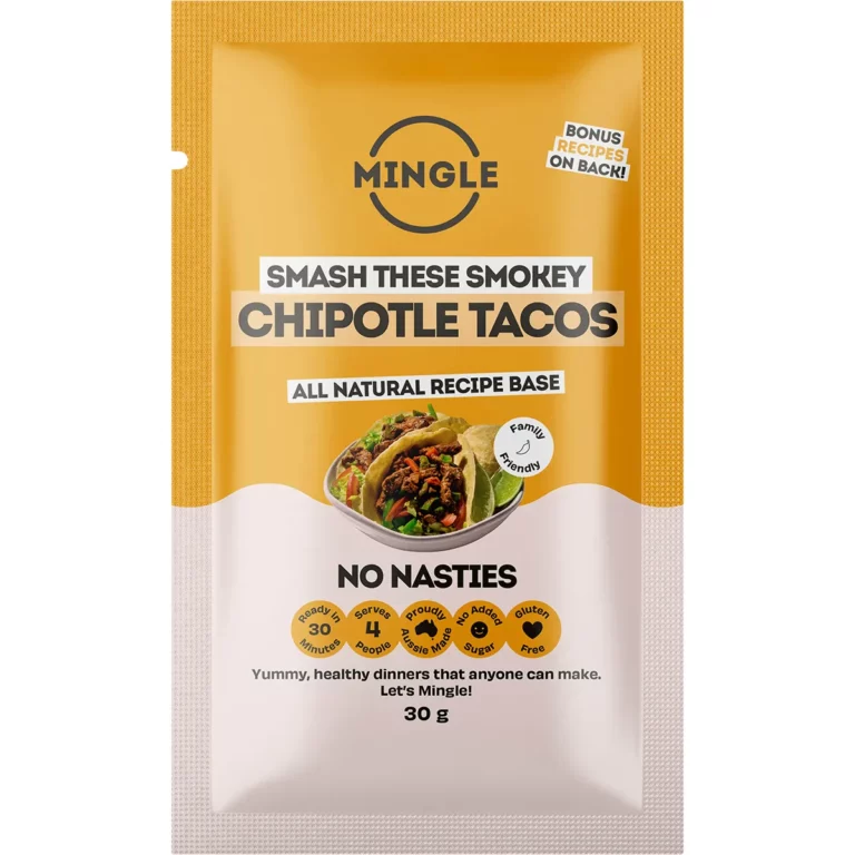 Mingle natural Chipotle tacos recipe base