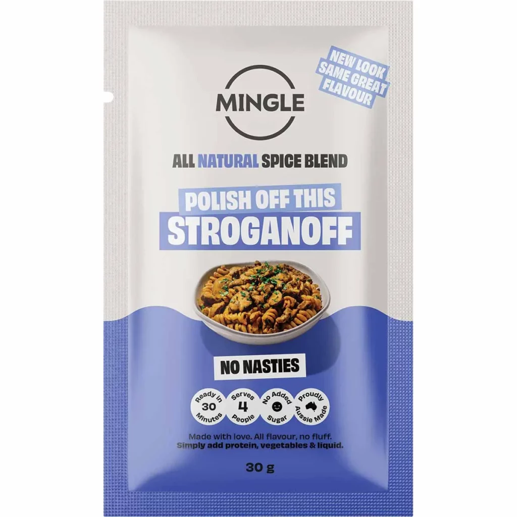 Mingle natural spiced stroganoff