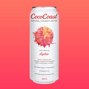 Lychee Coconut Water (500ml) Coco Coast