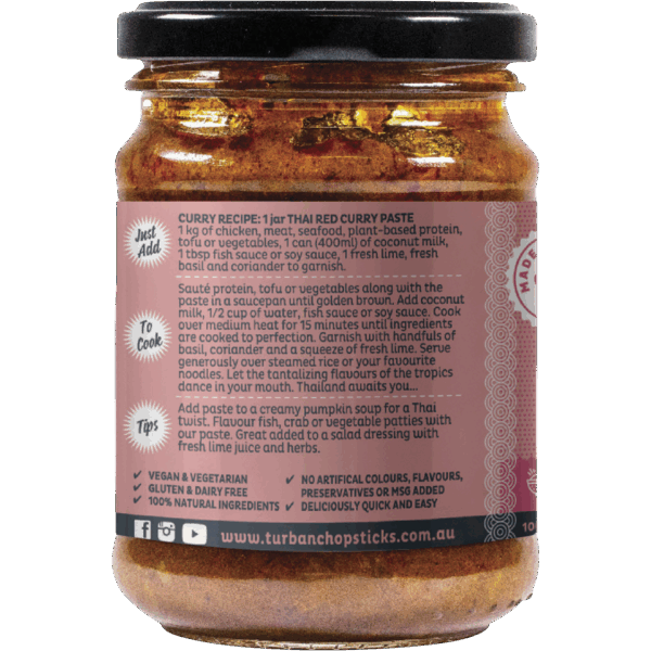 Curry Paste Thai Red Curry - 230g - Image 4